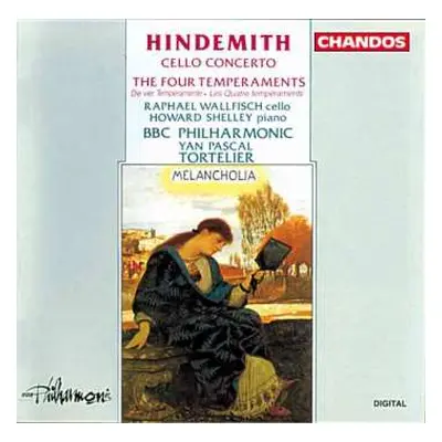 CD Paul Hindemith: Cello Concerto/4 Temperaments