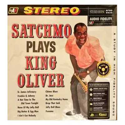 LP Louis Armstrong And His Orchestra: Satchmo Plays King Oliver