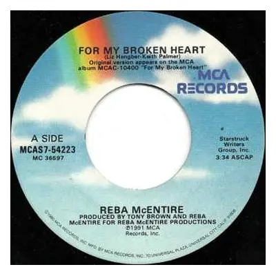 SP Reba McEntire: For My Broken Heart