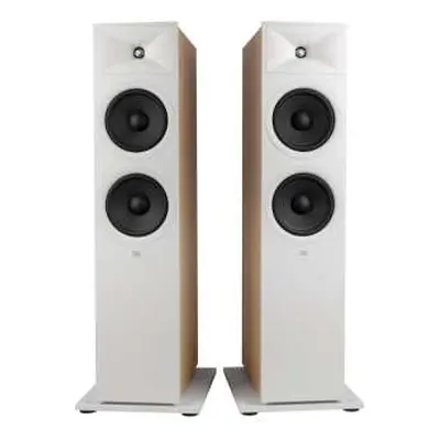 JBL Stage 280F - 2,5-pásmové Podlahové Reprosoustavy, 125 W Rms, 2 X 8" - Bílá