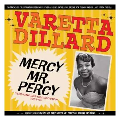 2CD Varetta Dillard: Mercy Mr. Percy - The Singles Collection 1951-61