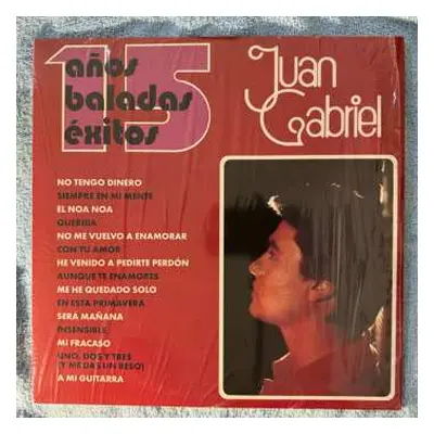 2LP Juan Gabriel: 15 Años Baladas Exitos