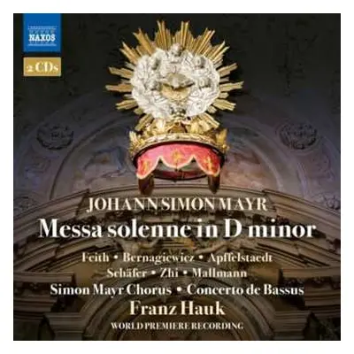 2CD Johann Simon: Messa Solenne D-moll