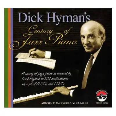 5CD/DVD/Box Set Dick Hyman: Dick Hyman's Century of Jazz Piano