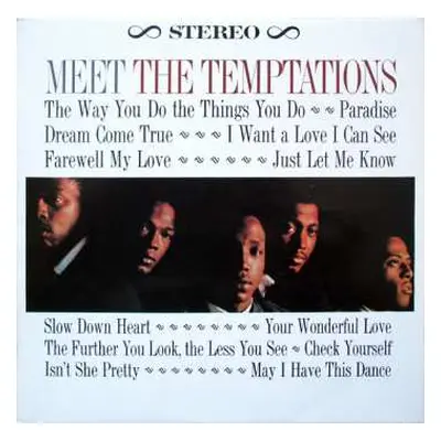 LP The Temptations: Meet The Temptations