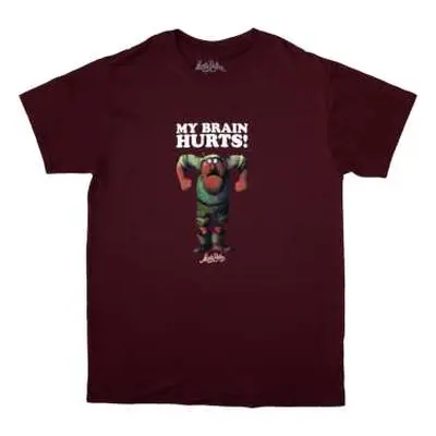 Monty Python Unisex T-shirt: My Brain Hurts (large) L