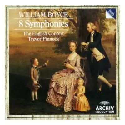 CD Trevor Pinnock: 8 Symphonies