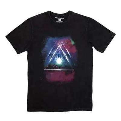 Pink Floyd Unisex Stone Wash T-shirt: Space Prism (xx-large) XXL