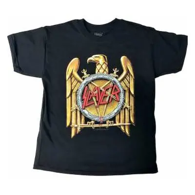 Slayer Kids T-shirt: Gold Eagle (3-4 Years) 3-4 roky