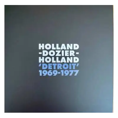 4CD Holland-Dozier-Holland: 'Detroit' 1969-1977