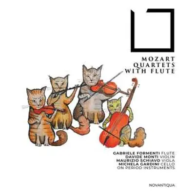 LP Wolfgang Amadeus Mozart: Flötenquartette Nr.1-4 (180g)