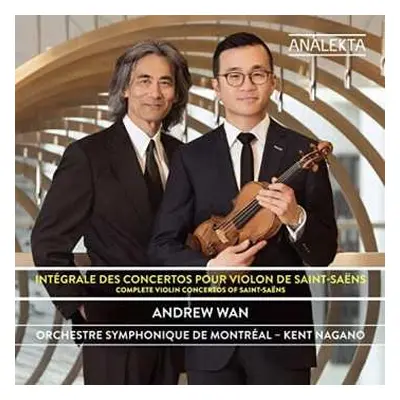 CD Kent Nagano: Integrale Des Concertos Pour Violon De Saint-Saens