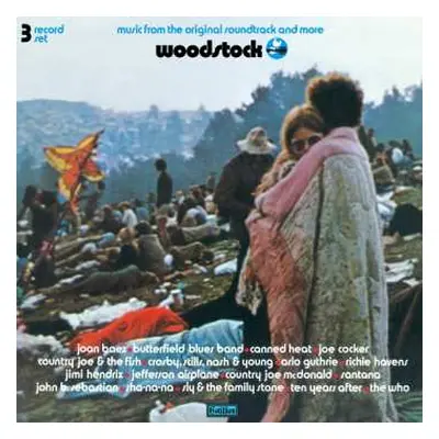 3LP Various: Woodstock - Music From The Original Soundtrack And More