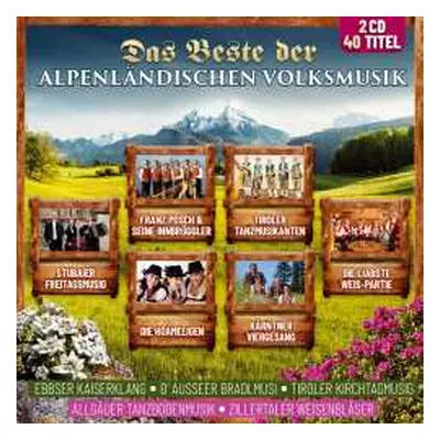 2CD Various: Das Beste Der Alpenländischen Volksmusik Folge 1