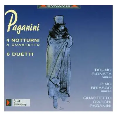 CD Niccolò Paganini: Streichquartett E-dur