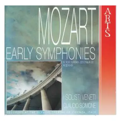 CD Wolfgang Amadeus Mozart: Symphonien Nr.1,4-6