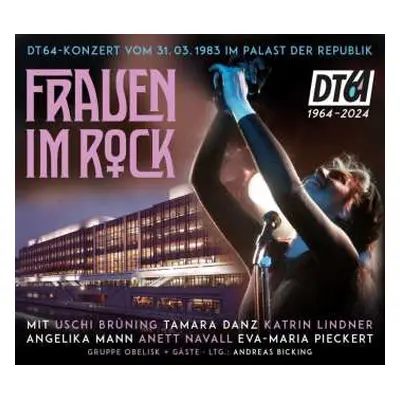 CD Various: Dt64 Konzert, Frauen Im Rock: 31.03.1983 Im Palast Der Republik