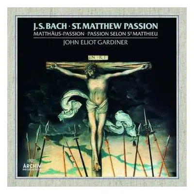 3LP Johann Sebastian Bach: St. Matthew Passion = Matthäus-Passion = Passion Selon St Matthieu