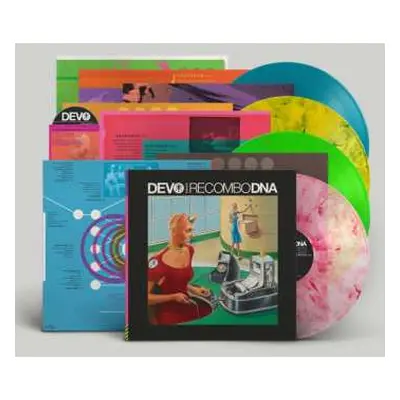 4LP Devo: Recombo Dna (big Mess Coloured 4lp+mini Cd+poster)