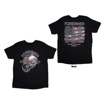 Foreigner Unisex T-shirt: Eagle (x-large) XL