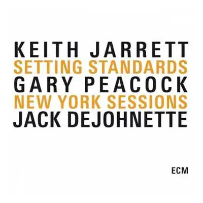 3CD/Box Set Keith Jarrett Trio: Setting Standards - New York Sessions LTD