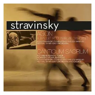 LP Igor Stravinsky: Agon (A Ballet For Twelve Dancers) / Canticum Sacrum