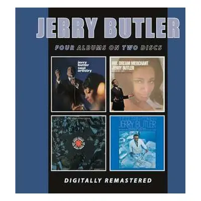 CD Jerry Butler: Soul Artistry / Mr Dream Merchant / Soul Goes On