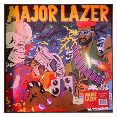 2LP Major Lazer: Guns Don't Kill People... Lazers Do LTD