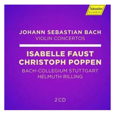 2CD Johann Sebastian Bach: Violinkonzerte Bwv 1041-1043,1052,1056,1064