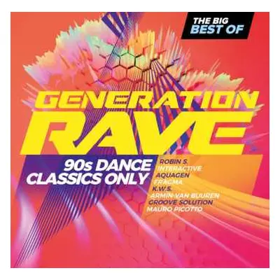 2CD Various: Generation Rave: 90s Dance Classics Only - The Big Best Of