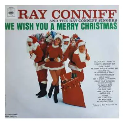 LP Ray Conniff And The Singers: We Wish You A Merry Christmas