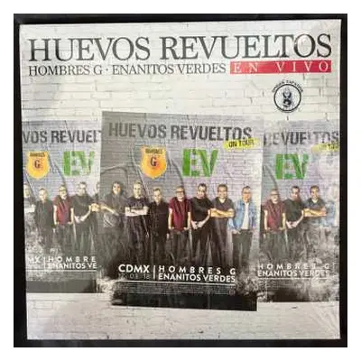 3LP Hombres G: Huevos Revueltos En Vivo