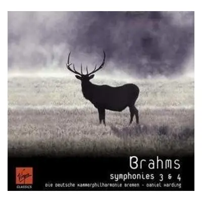 CD Johannes Brahms: Symphonien Nr.3 & 4