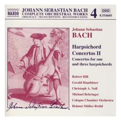 CD Johann Sebastian Bach: Harpsichord Concertos II