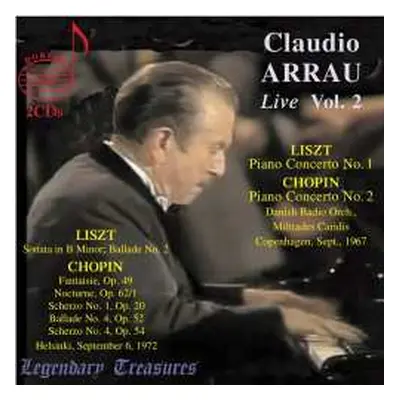 2CD Various: Claudio Arrau - Legendary Treasures Vol.2