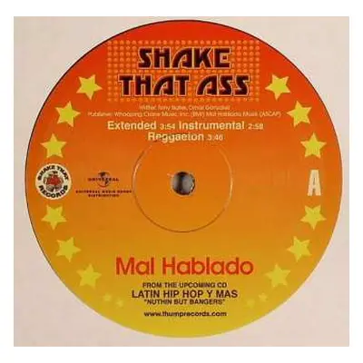 LP Mal Hablado: Shake That Ass