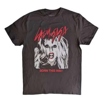 Lady Gaga Unisex T-shirt: Born This Way Photo (medium) M