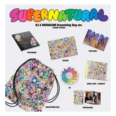 CD NewJeans: Newjeans 'supernatural' Nj X Murakami (drawstring)