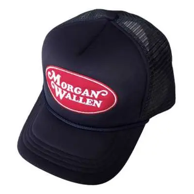 Morgan Wallen Unisex Mesh Back Cap: Oval Logo