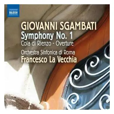 CD Francesco La Vecchia: Symphony No. 1 • Cola Di Rienzo - Overture