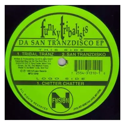 LP Funky Tribalists: Da San Tranzdisco EP