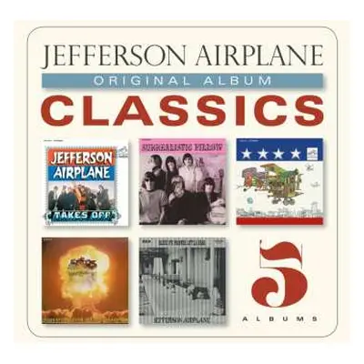 5CD Jefferson Airplane: Original Album Classics