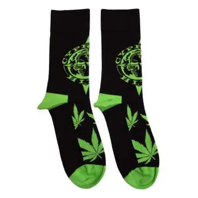 Cypress Hill Unisex Ankle Socks: Logo & Leaves