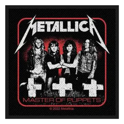 Metallica Standard Patch: Master Of Puppets Band