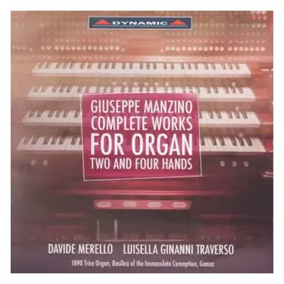 2CD Giuseppe Manzino: Werke Für Orgel Zwei- Und Vierhändig