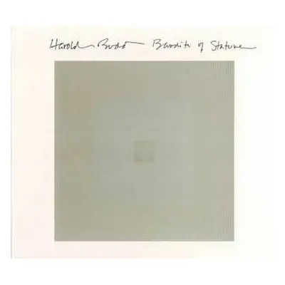 CD Harold Budd: Bandits Of Stature