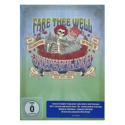 4CD/2DVD The Grateful Dead: Fare Thee Well LTD