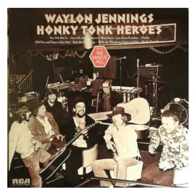 LP Waylon Jennings: Honky Tonk Heroes