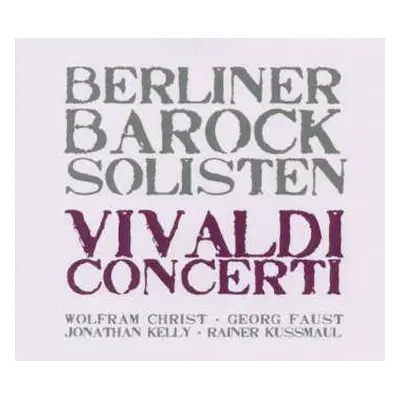 CD Berliner Barock Solisten: Vivaldi Concerti