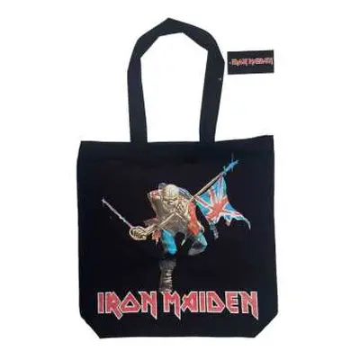 Iron Maiden Cotton Tote Bag: Trooper (back Print)